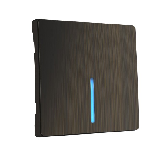 WERKEL WL12-SW-1G-LED-CP/ Клавиша для выключателя c подсветкой (бронзовый) a037207 W1119112