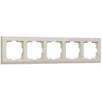 WERKEL Stark WL04-Frame-05-ivory / Рамка на 5 постов (слоновая кость) a030810 W0051803