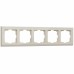 WERKEL Stark WL04-Frame-05-ivory / Рамка на 5 постов (слоновая кость) a030810 W0051803