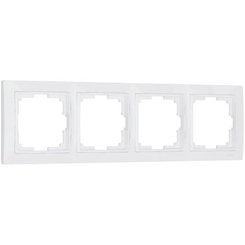 WERKEL Snabb basic WL03-Frame-04/ Рамка на 4 поста (белый, basic) a036628 W0042001