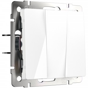 WERKEL WL01-SW-3G / Выключатель трехклавишный (белый) a033749 W1130001
