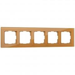 WERKEL Favorit WL01-Frame-05 / Рамка на 5 постов (бронзовый) a036586 W0051112