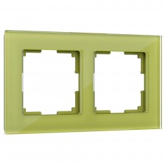 WERKEL Favorit WL01-Frame-02 / Рамка на 2 поста (фисташковый) a036588 W0021116