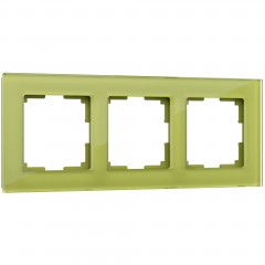 WERKEL Favorit WL01-Frame-03 / Рамка на 3 поста (фисташковый) a036589 W0031116