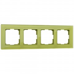 WERKEL Favorit WL01-Frame-04 / Рамка на 4 поста (фисташковый) a036590 W0041116