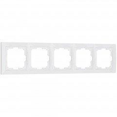 WERKEL Snabb basic WL03-Frame-05/ Рамка на 5 постов (белый, basic) a036629 W0052001