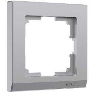 WERKEL Stark WL04-Frame-01 /Рамка на 1 пост (серебряный) a031802 W0011806