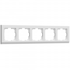 WERKEL Stark WL04-Frame-05-white / Рамка на 5 постов (белый) a030811 W0051801