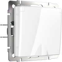 WERKEL WL01-SKGSC-01-IP44/ Розетка влагозащ.с зазем.с защит.крышкой и шторками (белая) a028831 W1171201