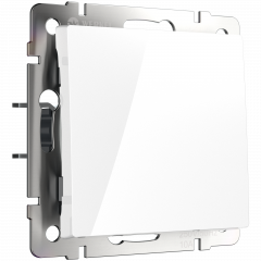 WERKEL WL01-SW-1G-C / Перекрестный переключатель одноклавишный (белый) a033768 W1113001 WERKEL WL01-SW-1G-C / Перекрестный переключатель одноклавишный (белый) a033768 W1113001