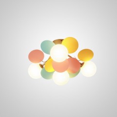 Потолочная люстра ImperiumLoft MATISSE-C01 Multicolor D47