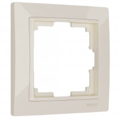 WERKEL Snabb basic WL03-Frame-01/ Рамка на 1 пост (слоновая кость, basic) a036630 W0012003