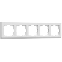 WERKEL Stark WL04-Frame-05-white / Рамка на 5 постов (белый) a030811 W0051801