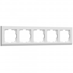 WERKEL Stark WL04-Frame-05-white / Рамка на 5 постов (белый) a030811 W0051801
