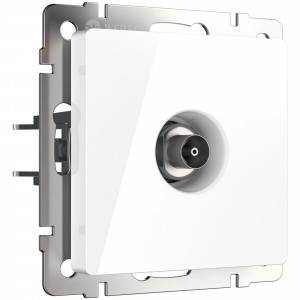 WERKEL WL01-TV / ТВ-розетка оконечная (белая) a028835 W1183001