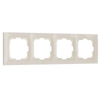 WERKEL Snabb basic WL03-Frame-04/ Рамка на 4 поста (слоновая кость, basic) a036633 W0042003