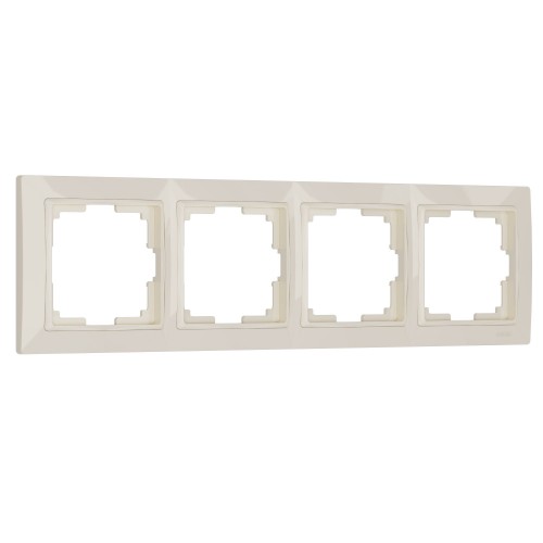 WERKEL Snabb basic WL03-Frame-04/ Рамка на 4 поста (слоновая кость, basic) a036633 W0042003