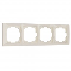 WERKEL Snabb basic WL03-Frame-04/ Рамка на 4 поста (слоновая кость, basic) a036633 W0042003