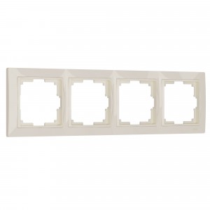 WERKEL Snabb basic WL03-Frame-04/ Рамка на 4 поста (слоновая кость, basic) a036633 W0042003