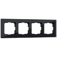 WERKEL Favorit WL01-Frame-04 / Рамка на 4 поста (черный) a031800 W0041108