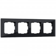 WERKEL Favorit WL01-Frame-04 / Рамка на 4 поста (черный) a031800 W0041108