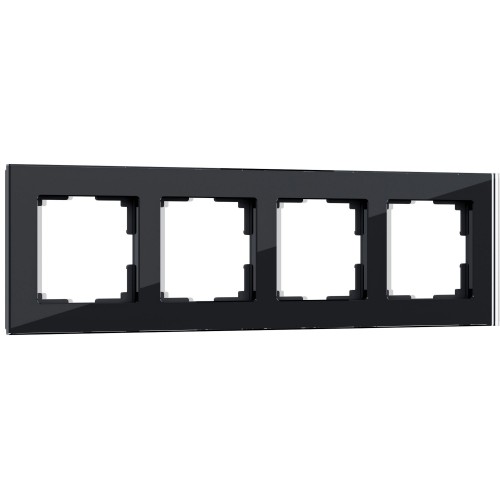 WERKEL Favorit WL01-Frame-04 / Рамка на 4 поста (черный) a031800 W0041108
