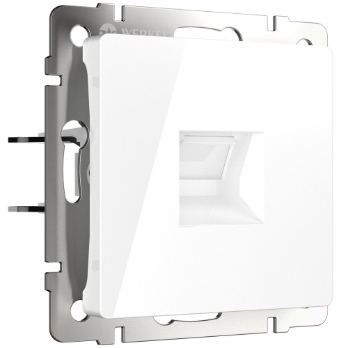 WERKEL WL01-RJ-11 / Телефонная розетка  RJ-11 (белая) a028832 W1182001
