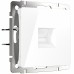 WERKEL WL01-RJ-11 / Телефонная розетка  RJ-11 (белая) a028832 W1182001