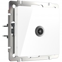 WERKEL WL01-TV-2W / ТВ-розетка проходная  (белая) a033754 W1184001