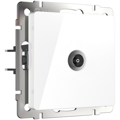 WERKEL WL01-TV-2W / ТВ-розетка проходная  (белая) a033754 W1184001
