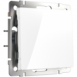 WERKEL Белый WL01-SW-1G-2W / Выключатель одноклавишный проходной (белый) a028644 W1112001