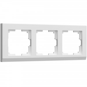 WERKEL Stark WL04-Frame-03-white / Рамка на 3 поста (белый) a028923 W0031801
