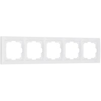 WERKEL Snabb basic WL03-Frame-05/ Рамка на 5 постов (белый, basic) a036629 W0052001