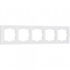 WERKEL Snabb basic WL03-Frame-05/ Рамка на 5 постов (белый, basic) a036629 W0052001