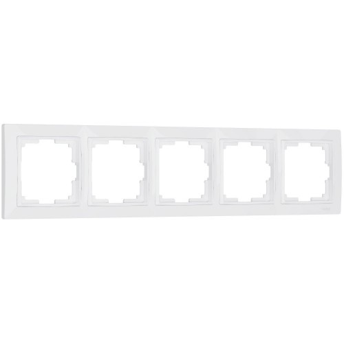 WERKEL Snabb basic WL03-Frame-05/ Рамка на 5 постов (белый, basic) a036629 W0052001