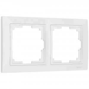 WERKEL Snabb basic WL03-Frame-02/ Рамка на 2 поста (белый, basic) a036626 W0022001