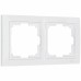 WERKEL Snabb basic WL03-Frame-02/ Рамка на 2 поста (белый, basic) a036626 W0022001