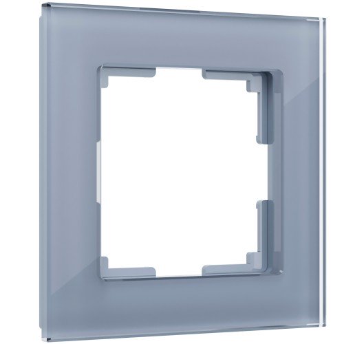 WERKEL Favorit WL01-Frame-01 / Рамка на 1 пост (серый,стекло) a030774 W0011115