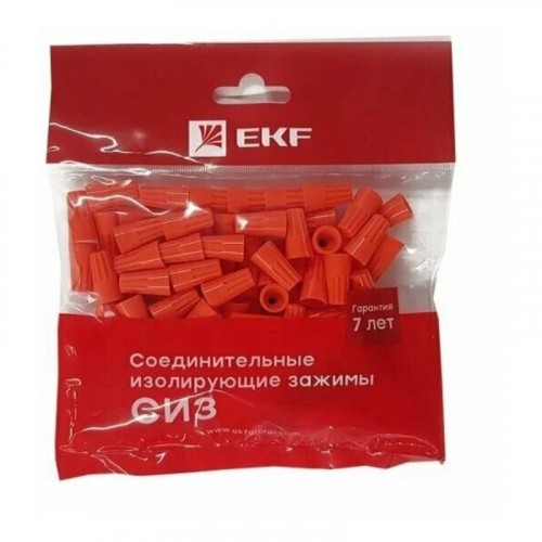 Скрутка СИЗ-3 1.5-5.75мм оранжевая (100шт) plc-cc-5 EKF Скрутка СИЗ-3 1.5-5.75мм оранжевая (100шт) plc-cc-5 EKF