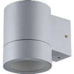 Ecola GX53 LED 8003A светильник накладной IP65 прозрачный Цилиндр металл. 1*GX53 Серый матовый 114x1