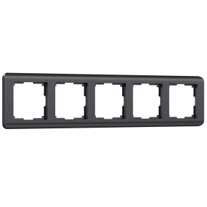 WERKEL Stream WL12-Frame-05/ Рамка на 5 постов  (графит) a046319 W0052104