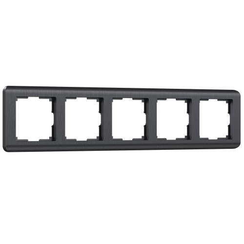WERKEL Stream WL12-Frame-05/ Рамка на 5 постов  (графит) a046319 W0052104