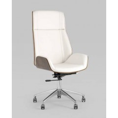 Кресло руководителя TopChairs Crown бежевое