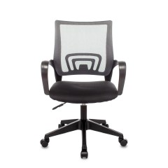 Кресло офисное TopChairs ST-Basic сетка/ткань темно-серый