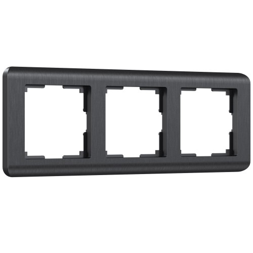 WERKEL Stream WL12-Frame-03 / Рамка на 3 поста  (графит) a046317 W0032104