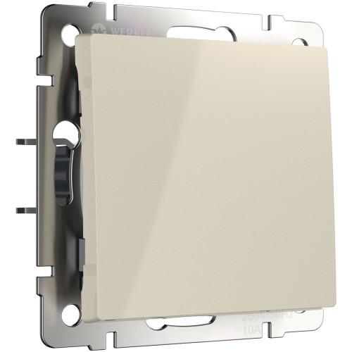 WERKEL WL03-SW-1G-С-ivory /Перекрестный переключатель одноклавишный (слоно. кость) a033772 W1113003
