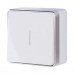 WERKEL WL15-01-04/ Выключатель одноклавишный с подсветкой Gallant (белый) a036763
