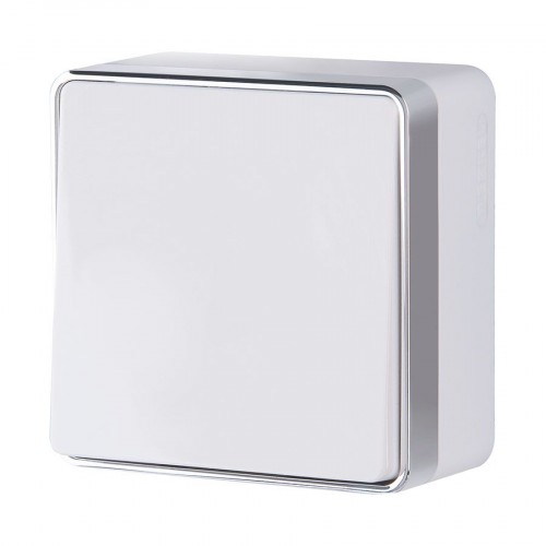 WERKEL Накладная серия WL15-01-01/ Выключатель одноклавишный Gallant (белый) a036760 W5010001