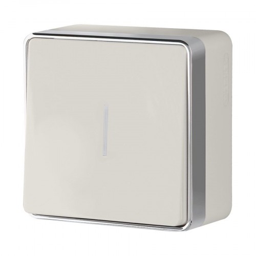 WERKEL WL15-01-04/ Выключатель одноклавишный с подсветкой Gallant (слоновая кость) a036782 W5010103