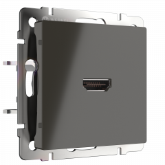 WERKEL WL07-60-11/ Розетка HDMI (серо-коричневый) a036561 W1186007